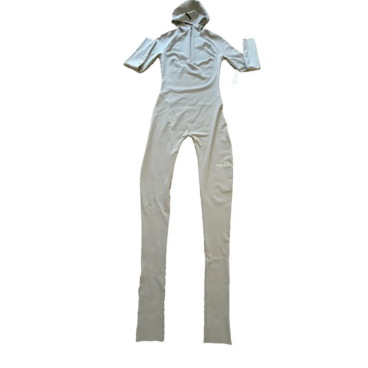Adidas Hooded Jumpsuit Fear OF God Athletics M Medium Sesame Gray