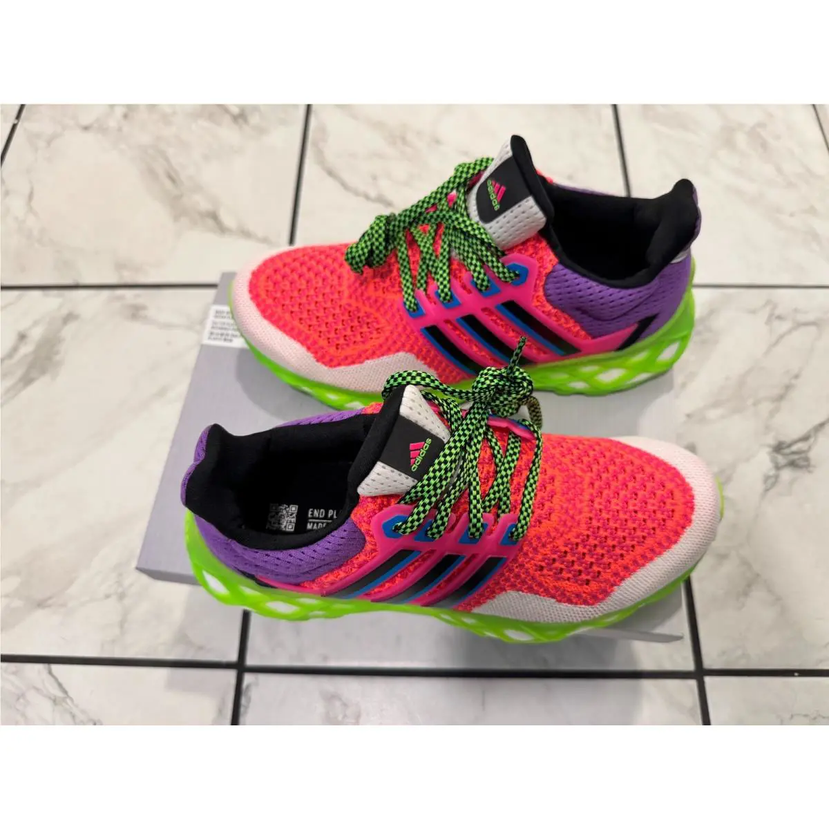 Adidas shoes - adidas Ultraboost - Ultraboost - GV8735 - PINK /WHITE /PURPLE /GREEN 1