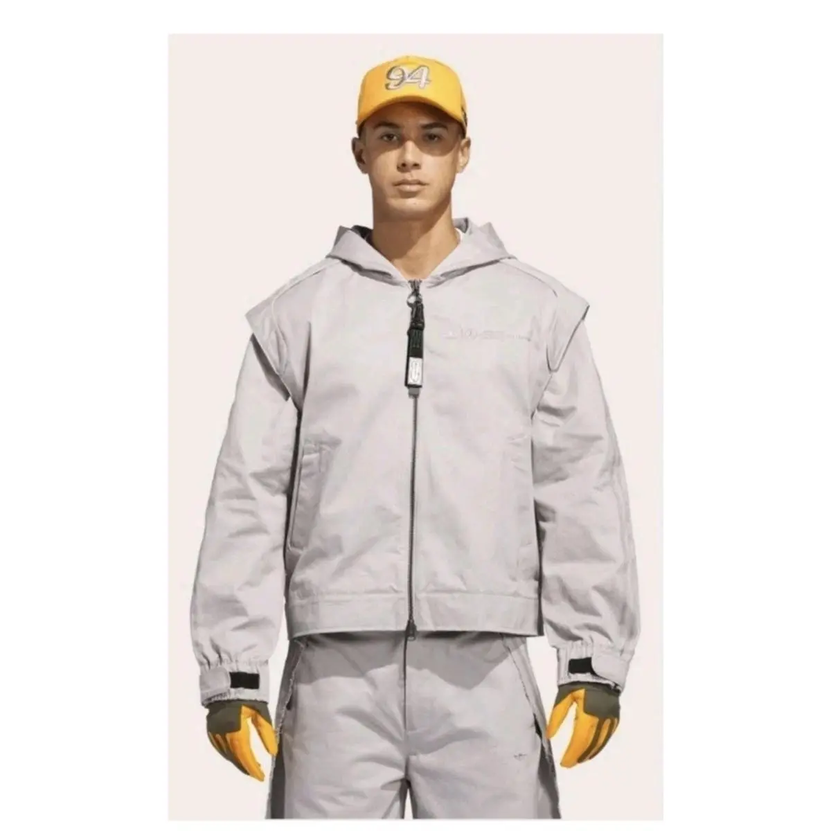 Adidas Bad Bunny Mercedes-amg F1 Racing Zip Up Track Top w/ Balaclava - Size S