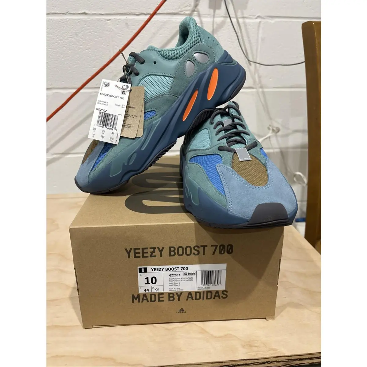 Adidas shoes - adidas Yeezy Boost 700 - Yeezy Boost - GZ2002 - Green 11
