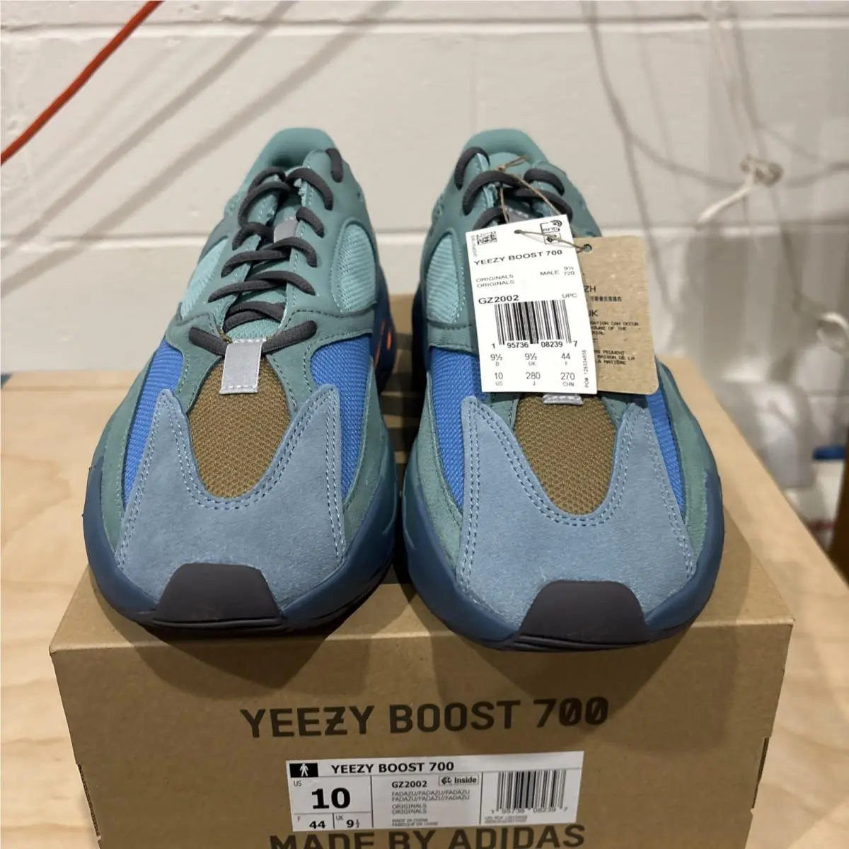 Adidas shoes - adidas Yeezy Boost 700 - Yeezy Boost - GZ2002 - Green 4