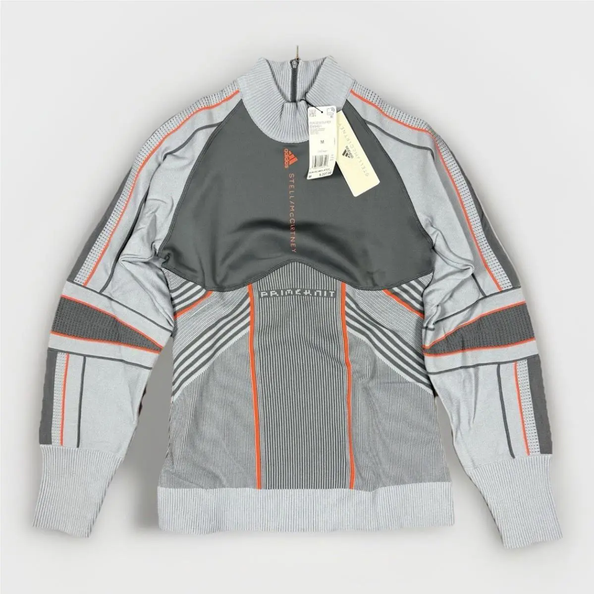 Adidas Stella Mccartney Run Outdoor Midlayer Top DY8491 Grey Women`s Large