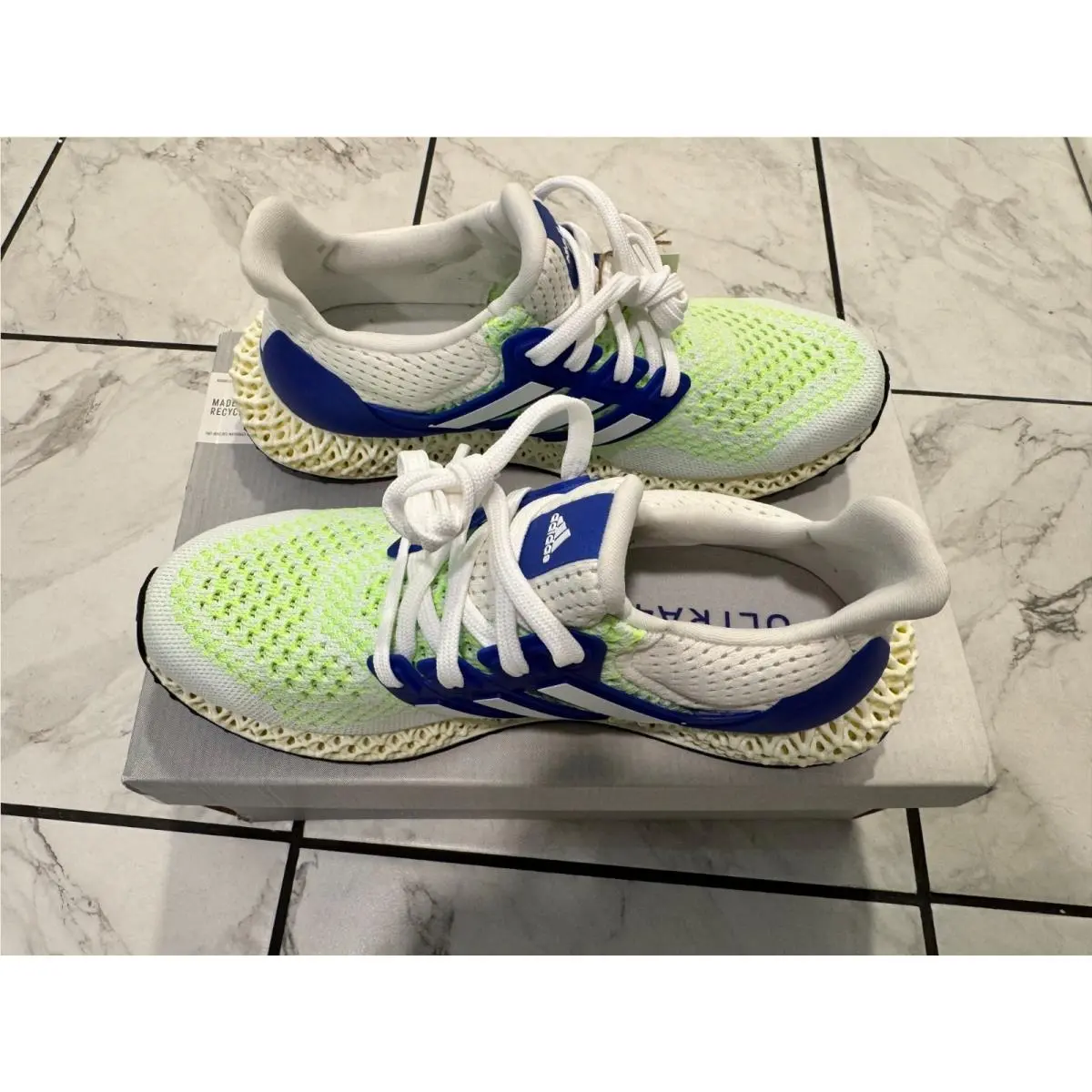 Adidas shoes - adidas Ultra 4D - Ultra - GZ1590 - WHITE /BLUE /LIGHT GREEN 1