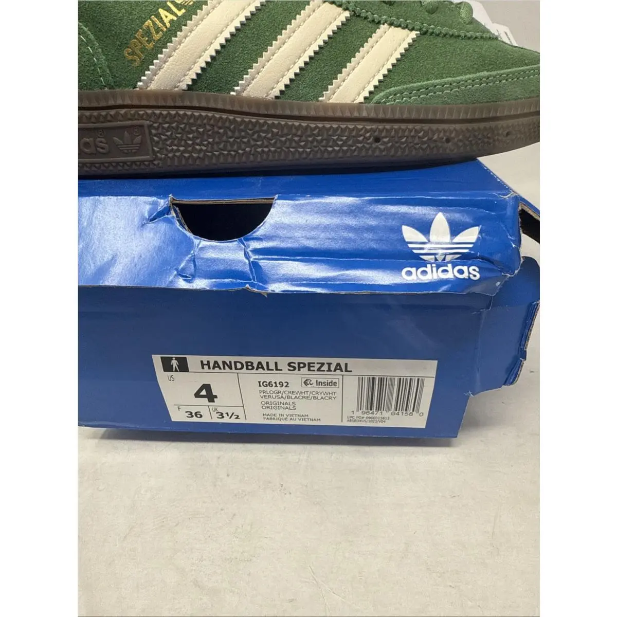 Adidas shoes - adidas Handball Spezial - Handball Spezial - IF8913 - Green, Manufacturer: College Green/Footwear White/Gum 1