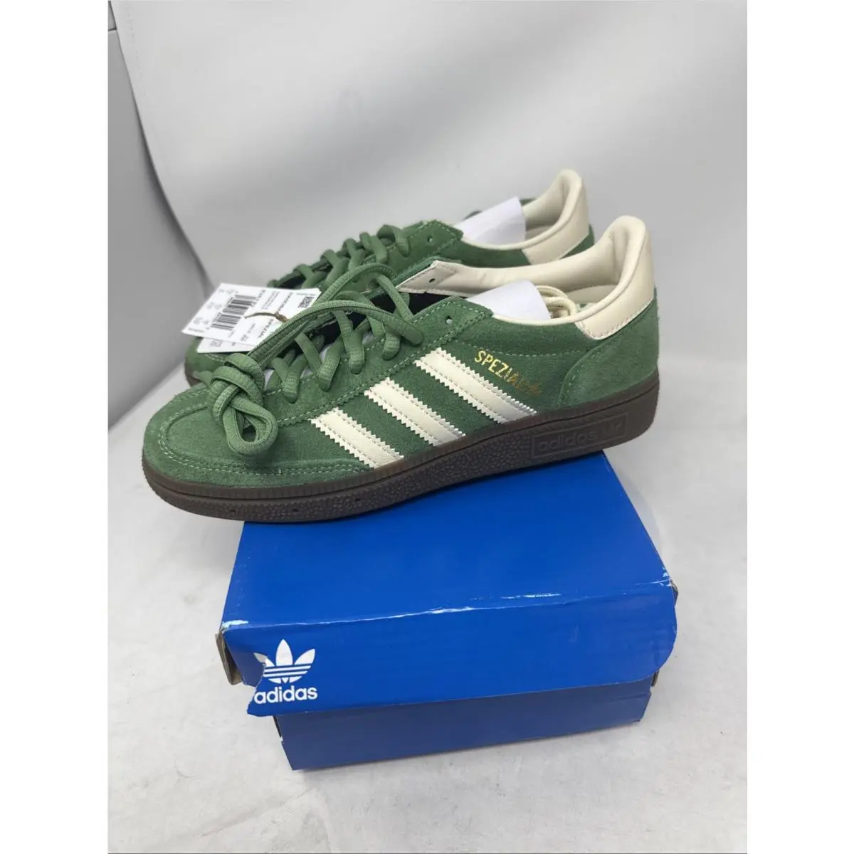 Adidas shoes - adidas Handball Spezial - Handball Spezial - IF8913 - Green, Manufacturer: College Green/Footwear White/Gum 5