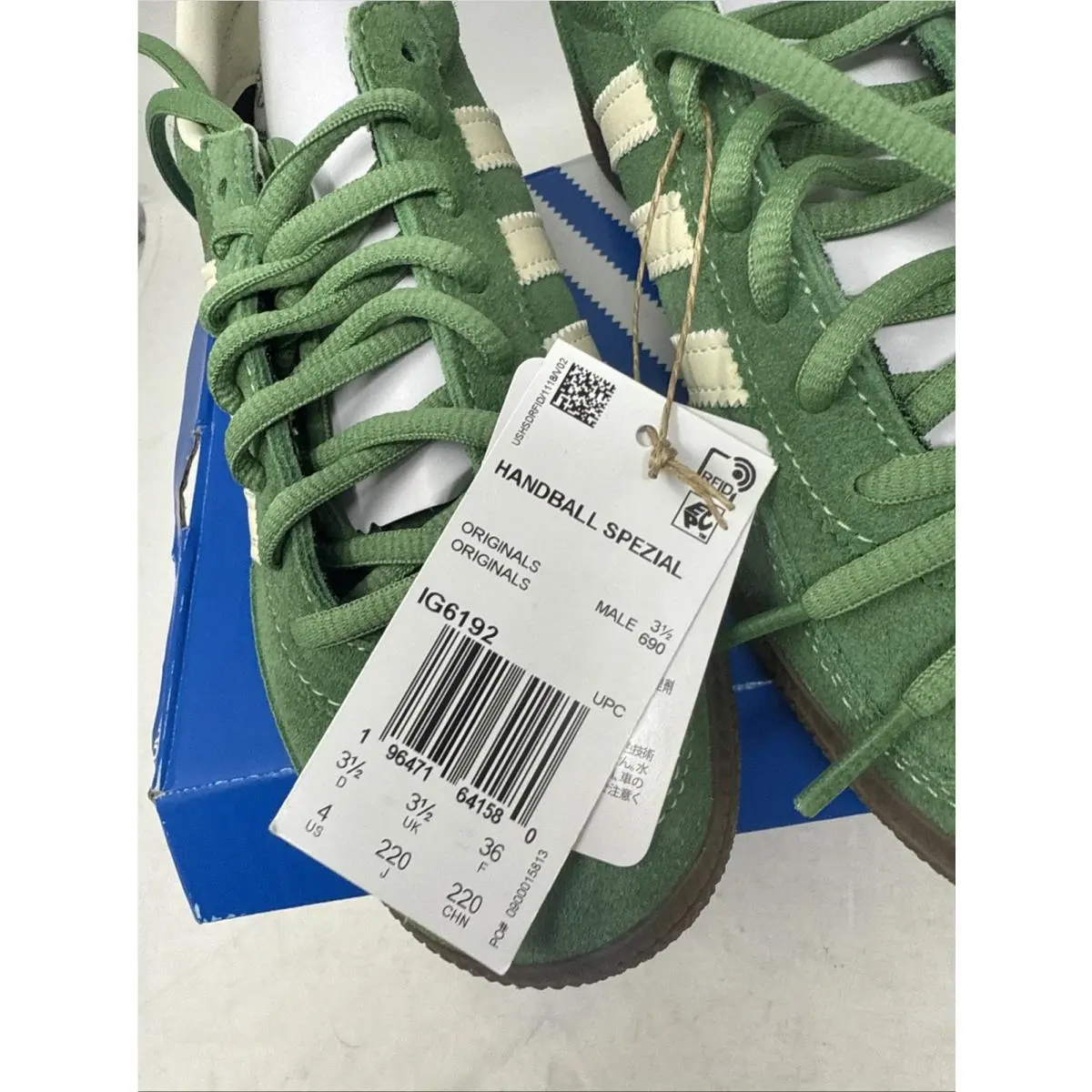 Adidas shoes - adidas Handball Spezial - Handball Spezial - IF8913 - Green, Manufacturer: College Green/Footwear White/Gum 4