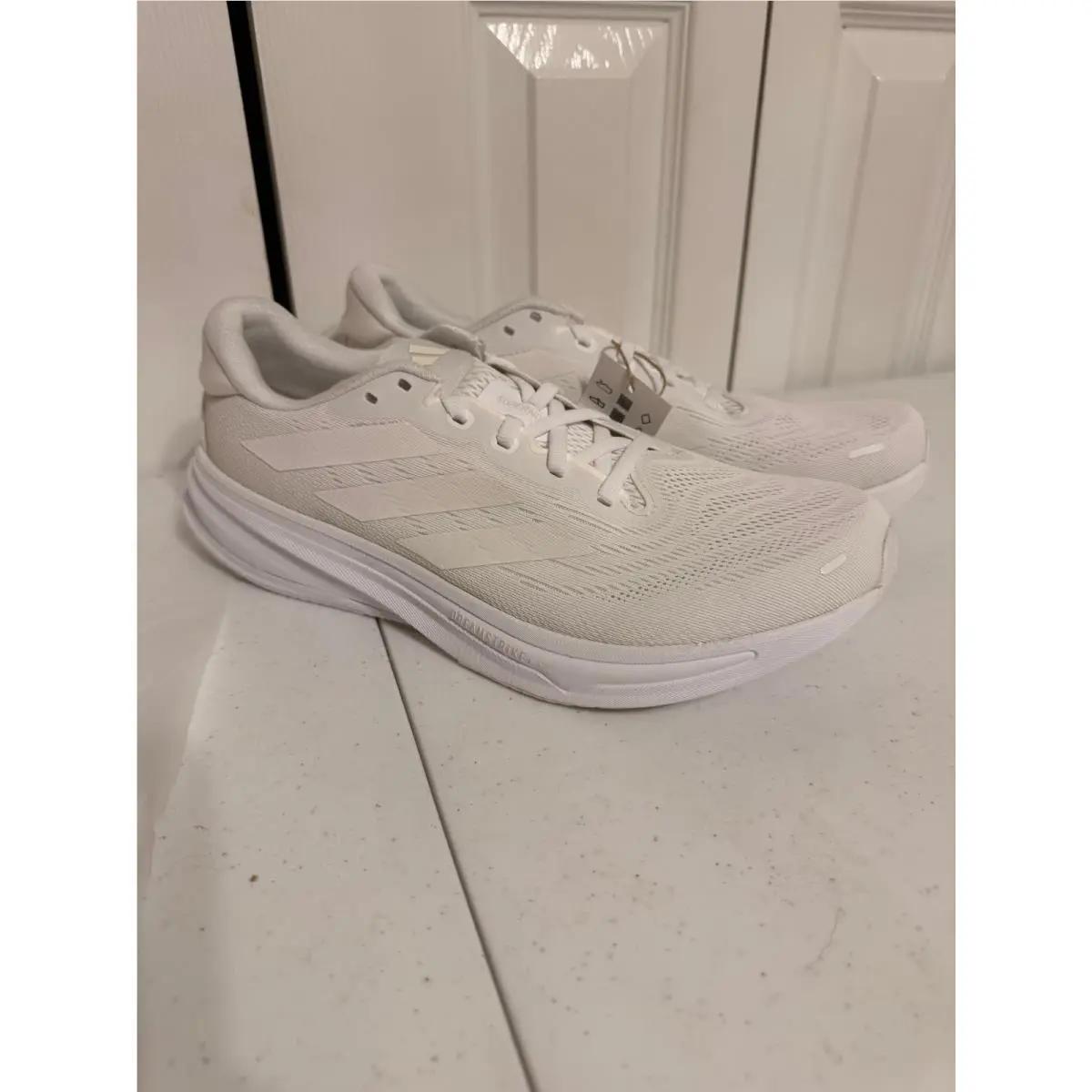 Size 10 - Adidas Supernova Rise White Crystal White