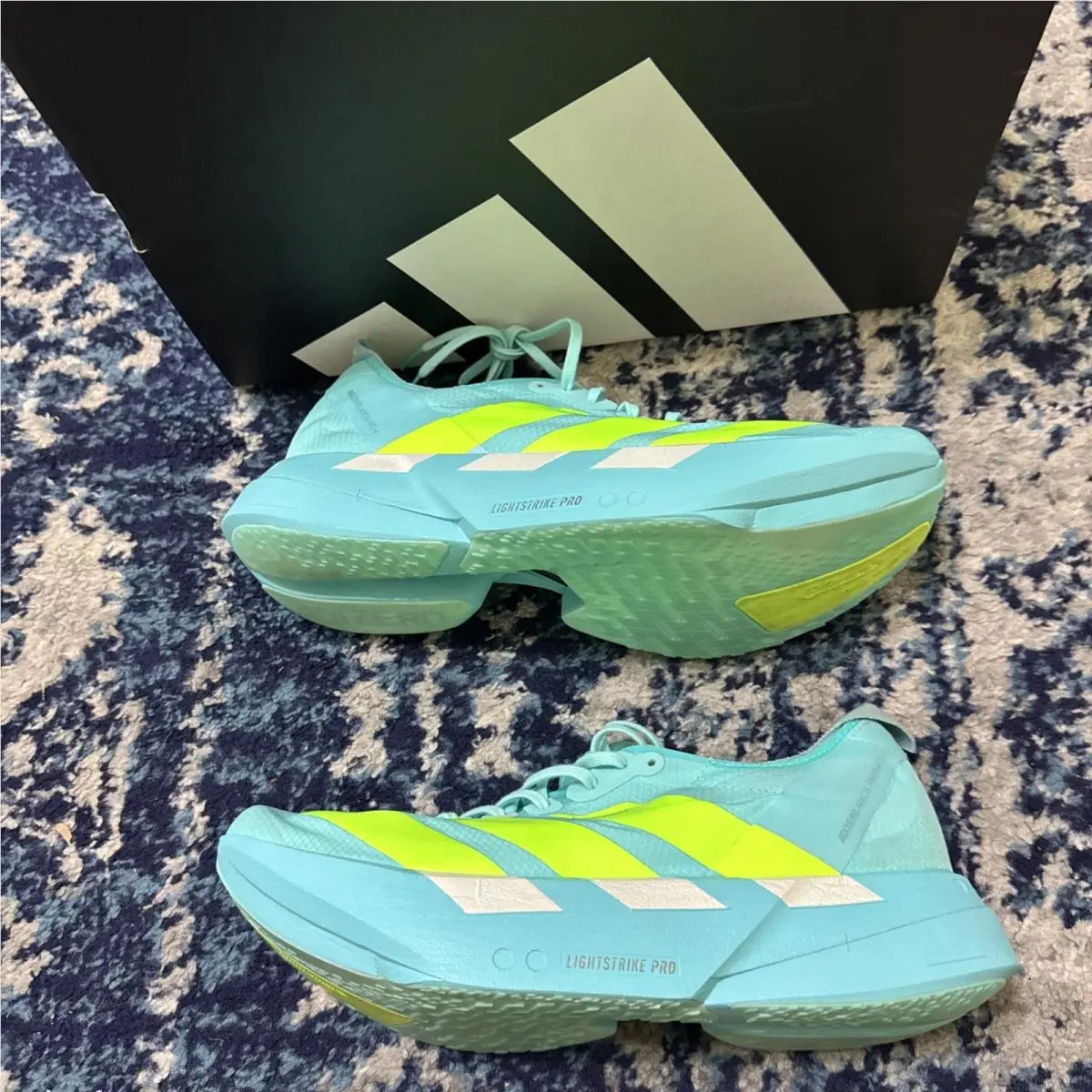 Adidas shoes - adidas adizero Adios 4 - adizero Adios - JR1251 - Flaaqu/Luclem/Minton 0