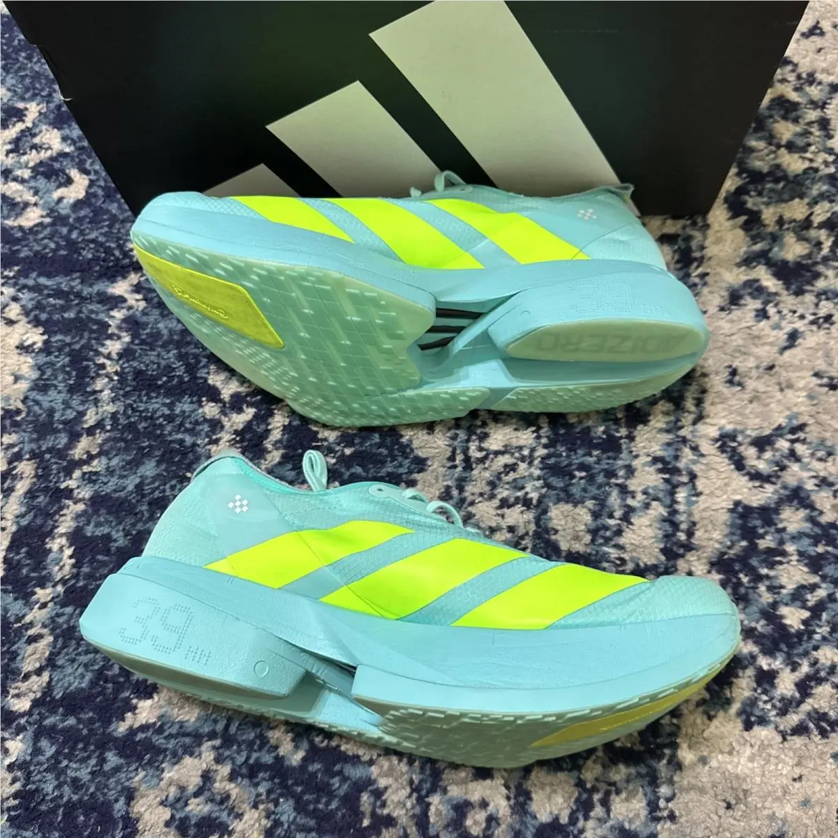 Adidas shoes - adidas adizero Adios 4 - adizero Adios - JR1251 - Flaaqu/Luclem/Minton 1
