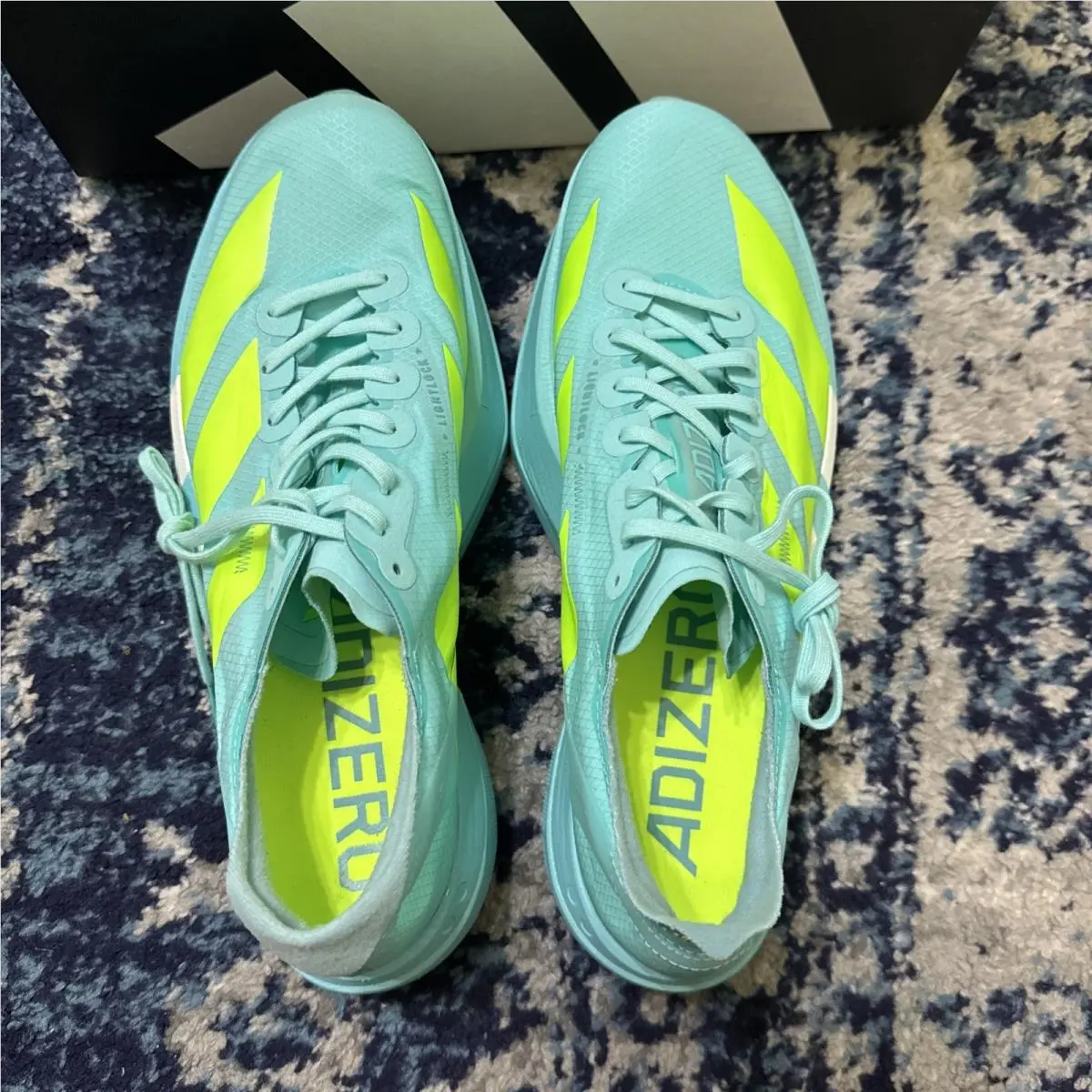 Adidas shoes - adidas adizero Adios 4 - adizero Adios - JR1251 - Flaaqu/Luclem/Minton 2