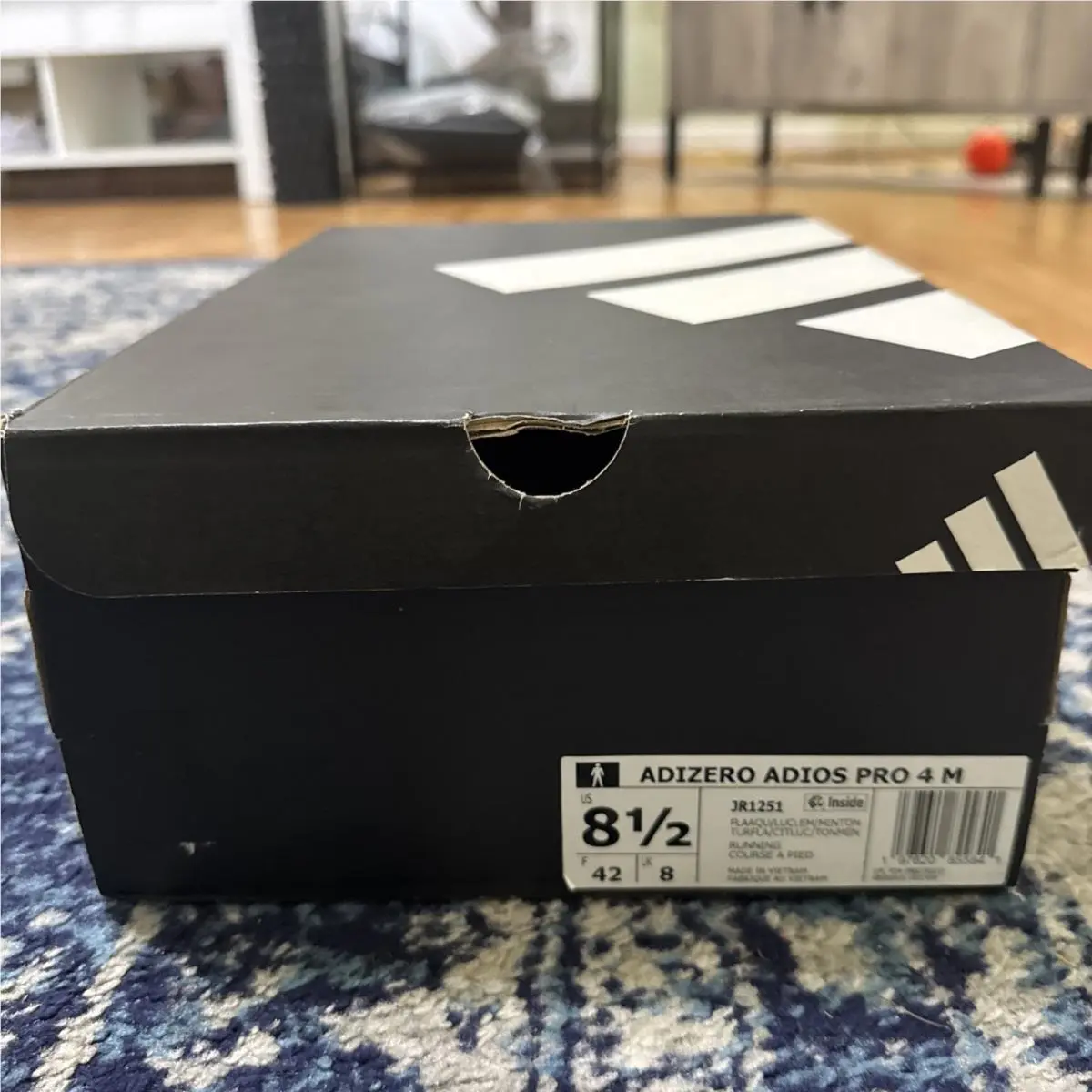 Adidas shoes - adidas adizero Adios 4 - adizero Adios - JR1251 - Flaaqu/Luclem/Minton 7