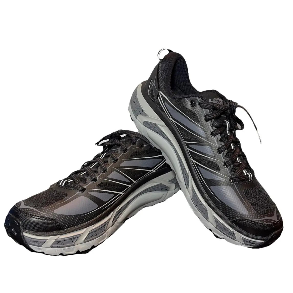 Hoka Mafate Speed 2 Black/castlerock 1126851-BCSTL Mens Sz 11 w/ Box