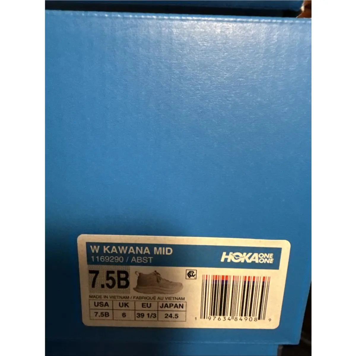 Hoka shoes - Hoka One One Kawana Mid - 1169290 ABST - Alabaster / Alabaster (UPC: 197634849010) 8