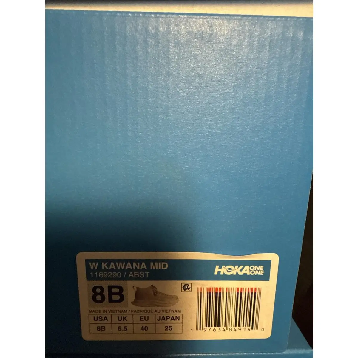 Hoka shoes - Hoka One One Kawana Mid - 1169290 ABST - Alabaster / Alabaster (UPC: 197634849010) 8
