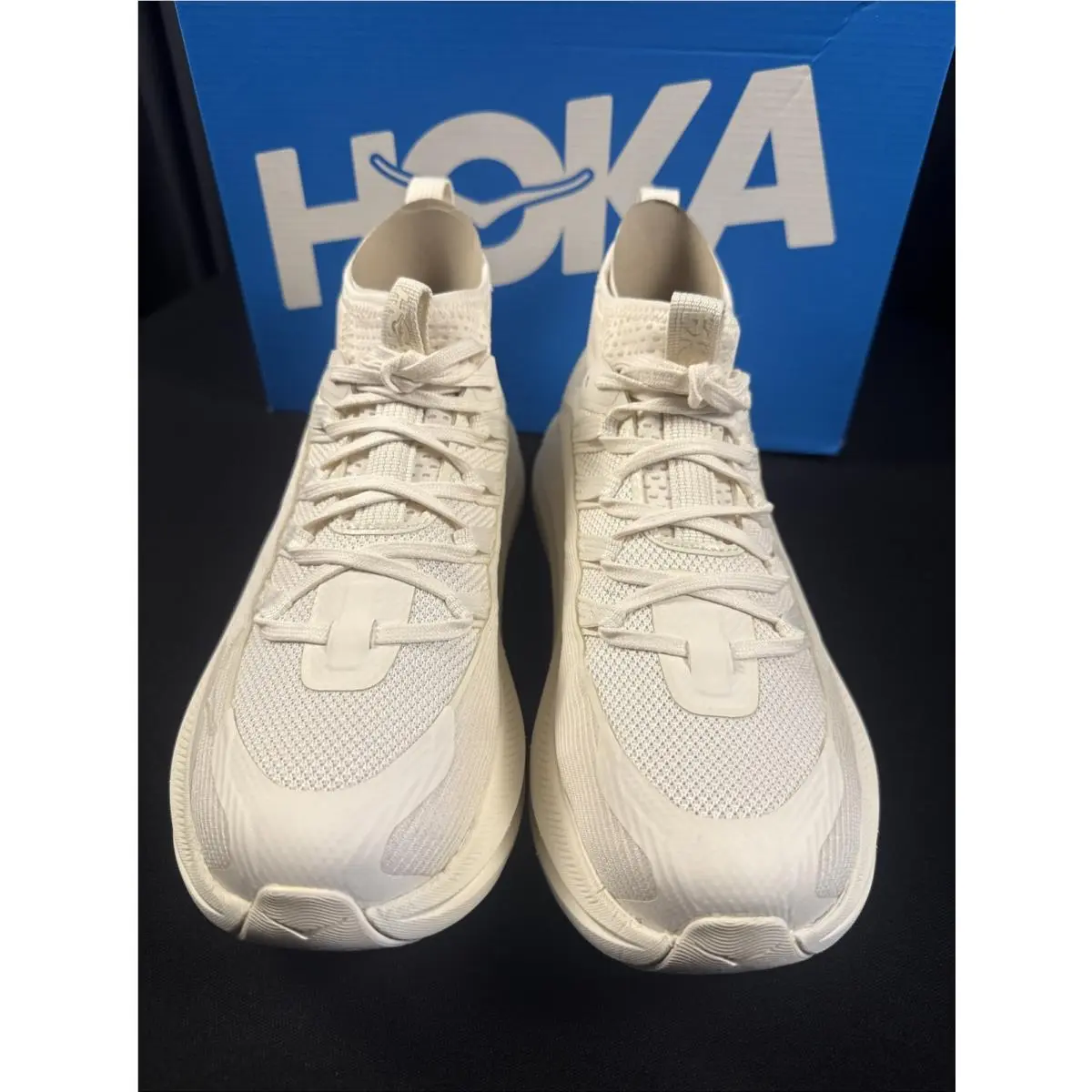 Hoka shoes - Hoka One One Kawana Mid - 1169290 ABST - Alabaster / Alabaster (UPC: 197634849010) 3