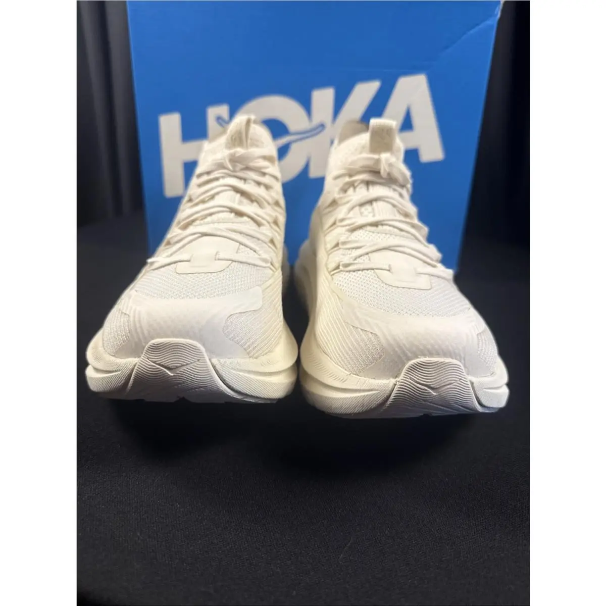 Hoka shoes - Hoka One One Kawana Mid - 1169290 ABST - Alabaster / Alabaster (UPC: 197634849010) 4