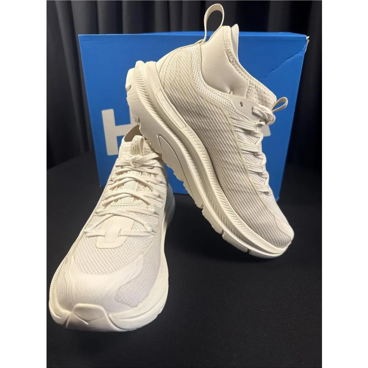Hoka shoes - Hoka One One Kawana Mid - 1169290 ABST - Alabaster / Alabaster (UPC: 197634849010) 5