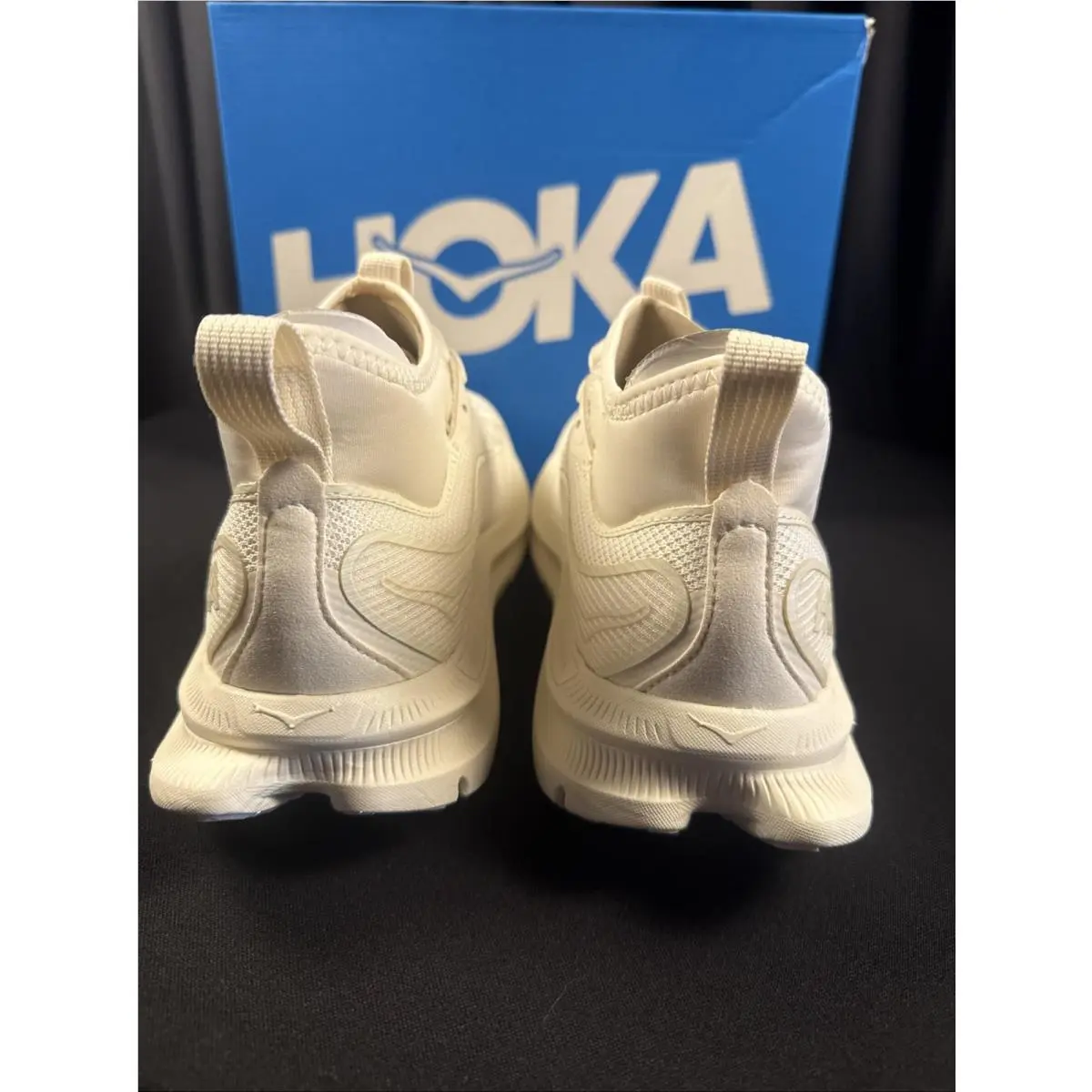 Hoka shoes - Hoka One One Kawana Mid - 1169290 ABST - Alabaster / Alabaster (UPC: 197634849010) 6
