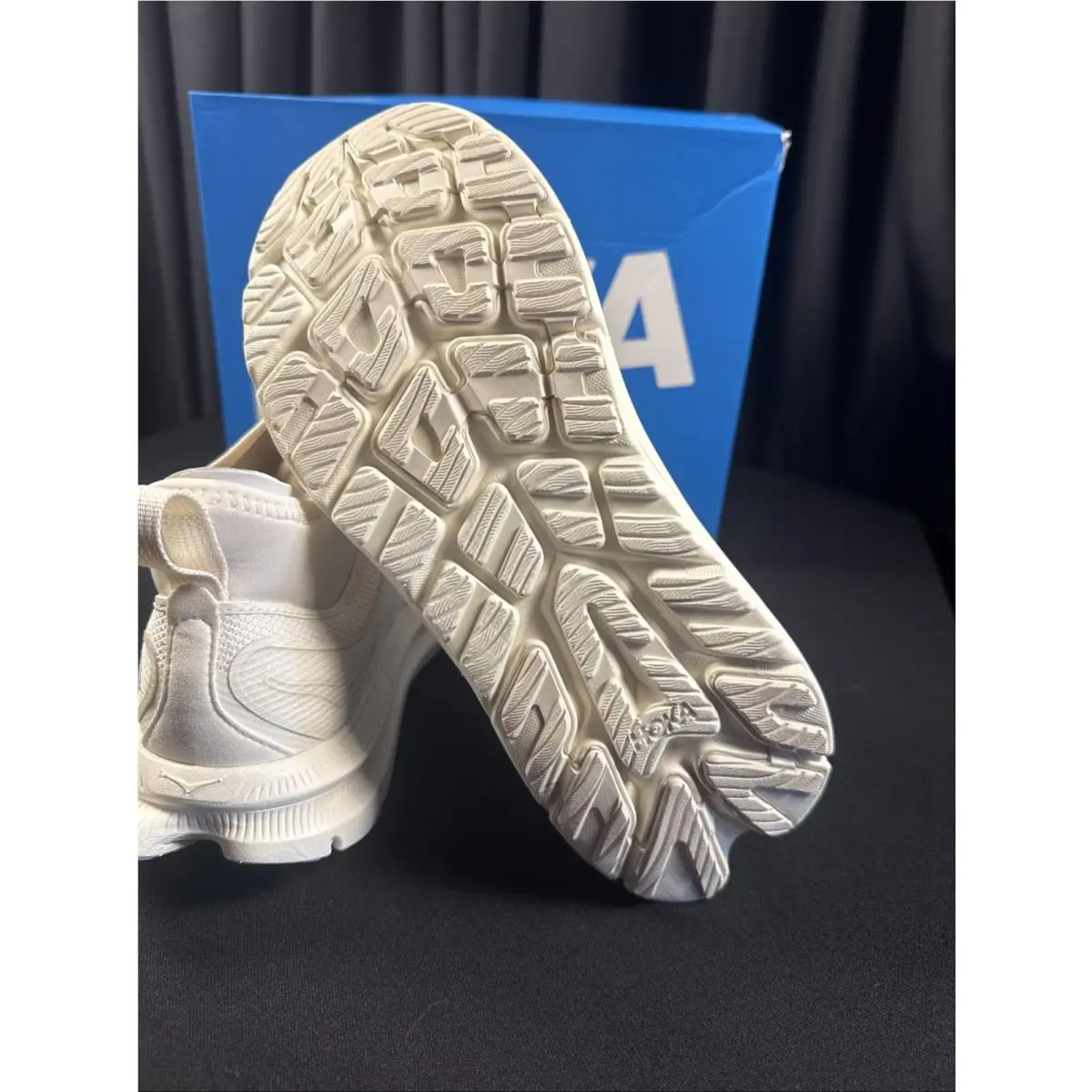Hoka shoes - Hoka One One Kawana Mid - 1169290 ABST - Alabaster / Alabaster (UPC: 197634849010) 7
