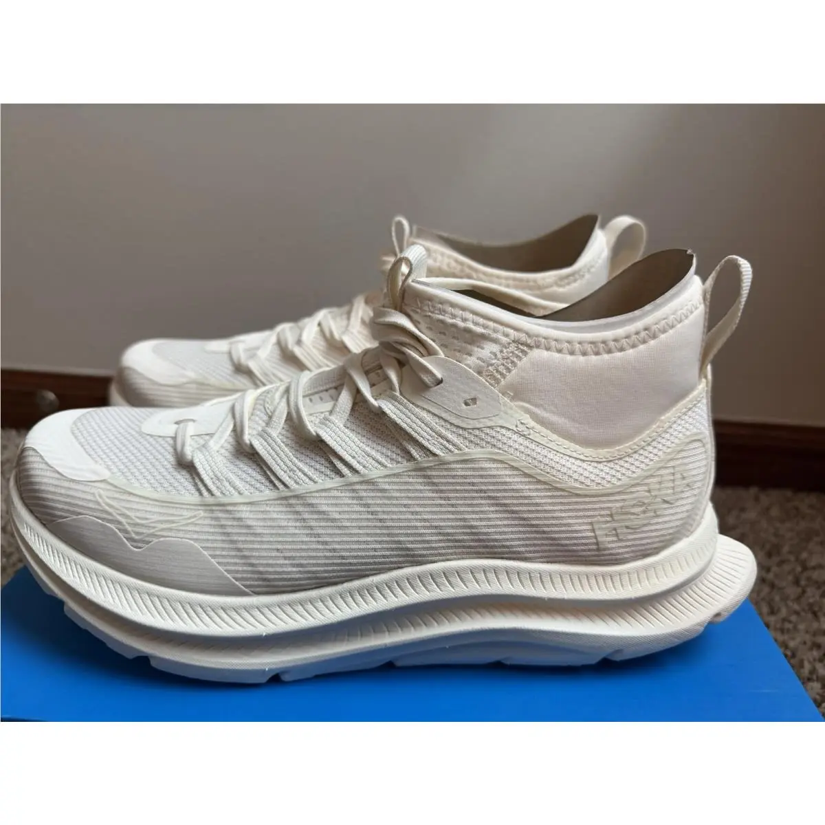 Hoka shoes - Hoka One One Kawana - One One Kawana - 1169290-ABST - Ivory (UPC: 197634849140) 1
