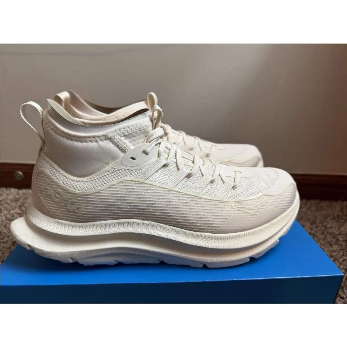 Hoka shoes - Hoka One One Kawana - One One Kawana - 1169290-ABST - Ivory (UPC: 197634849140) 2