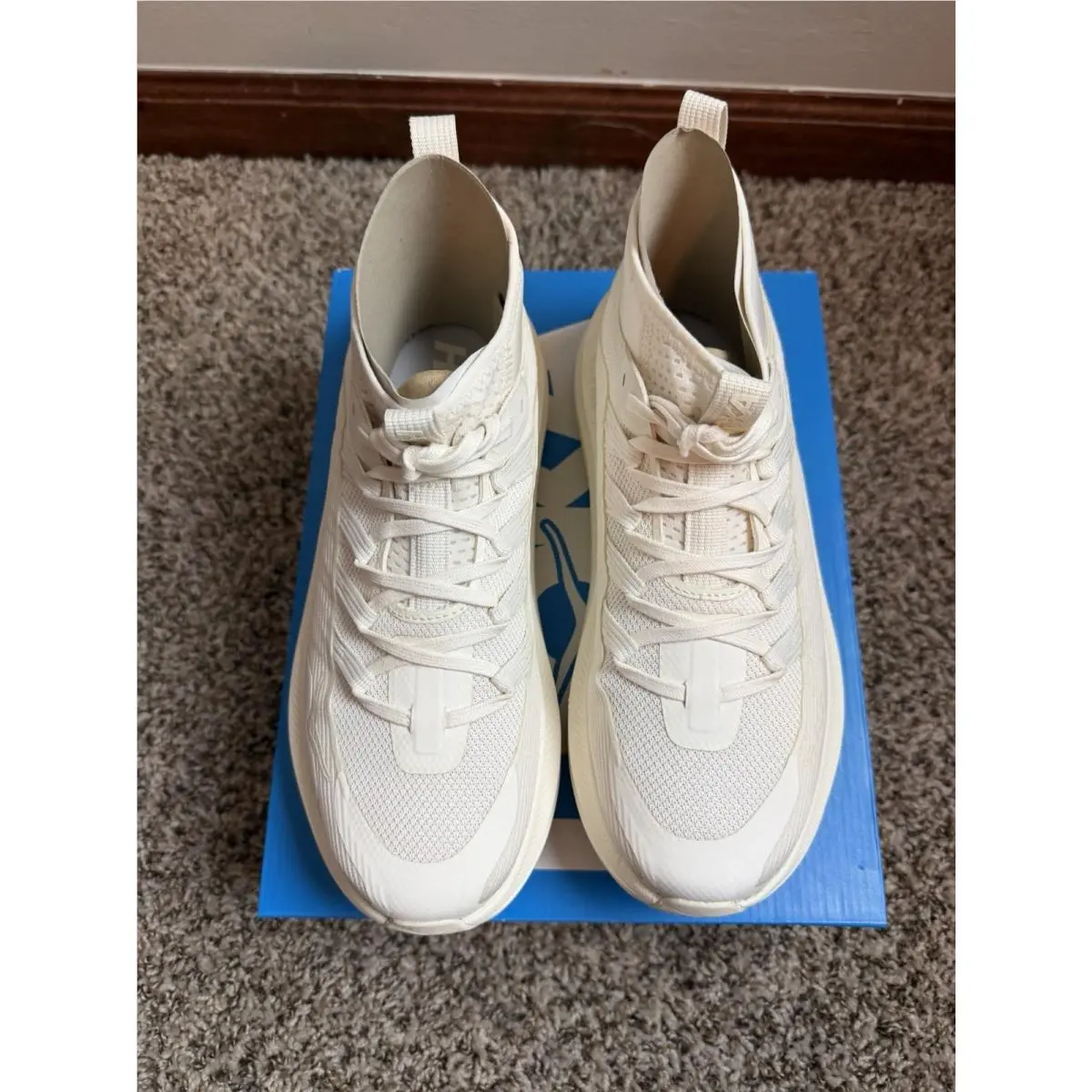 Hoka shoes - Hoka One One Kawana - One One Kawana - 1169290-ABST - Ivory (UPC: 197634849140) 4