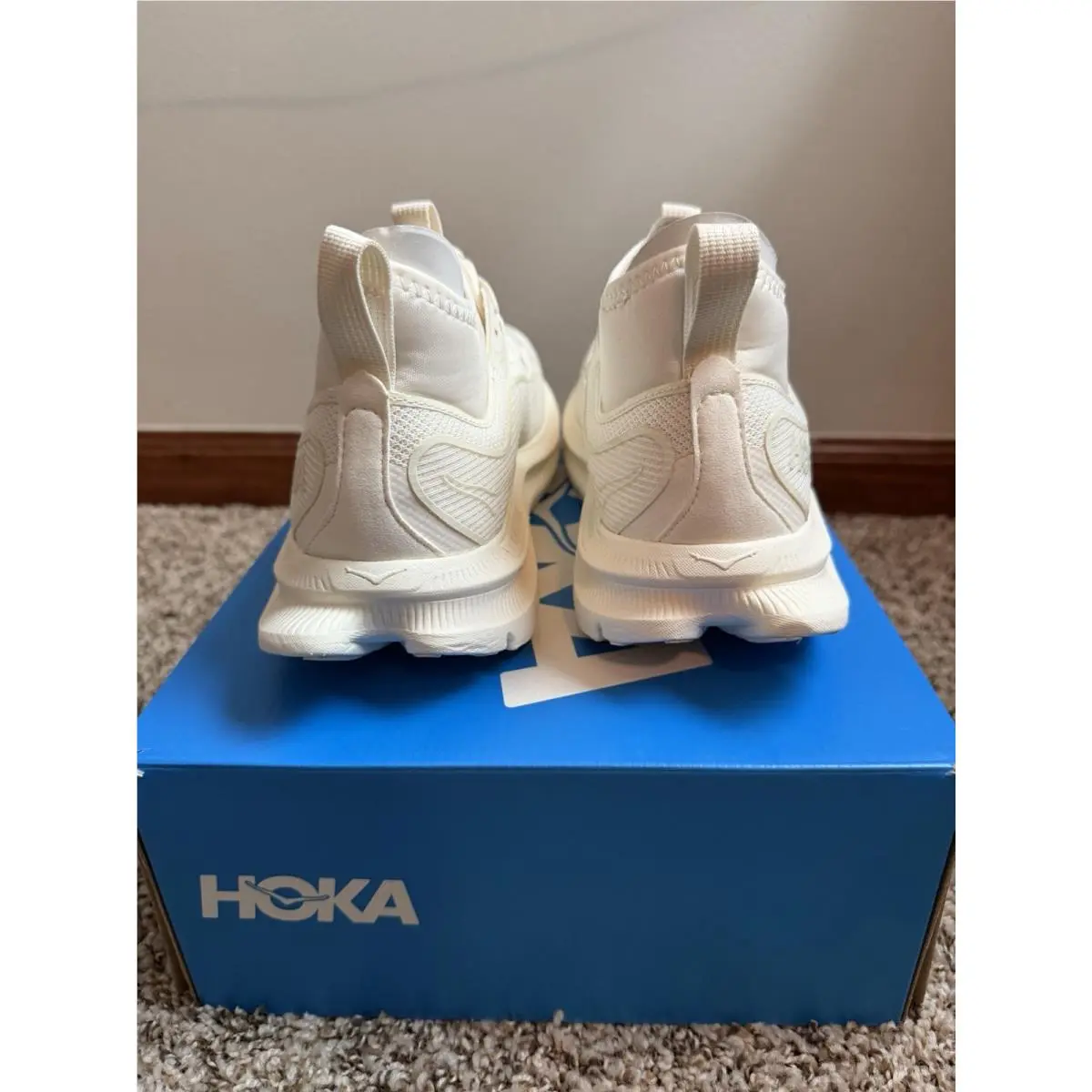 Hoka shoes - Hoka One One Kawana - One One Kawana - 1169290-ABST - Ivory (UPC: 197634849140) 5