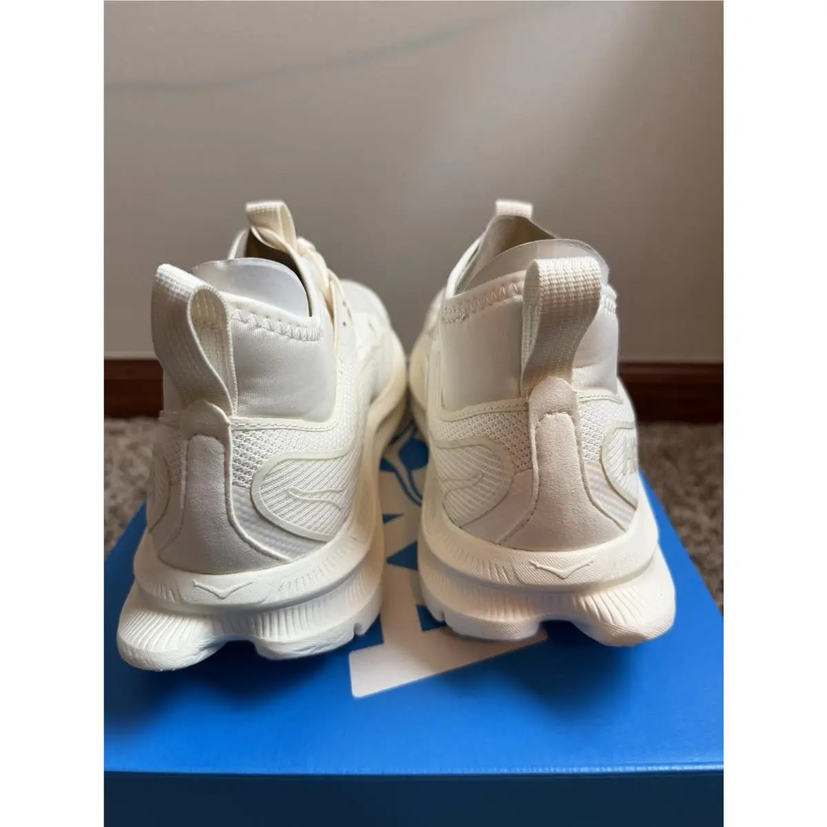 Hoka shoes - Hoka One One Kawana - One One Kawana - 1169290-ABST - Ivory (UPC: 197634849140) 6
