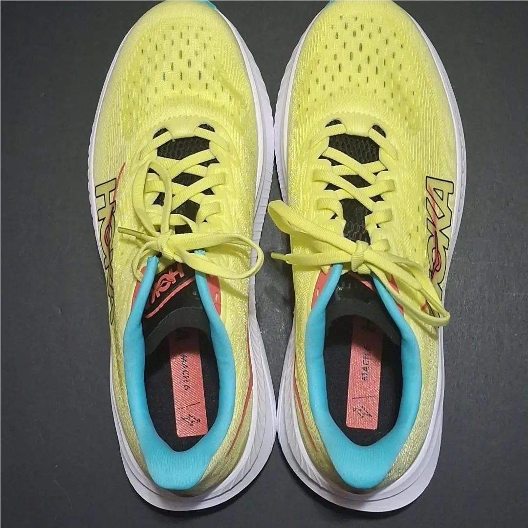Hoka shoes - Hoka One One Mach 6 - Yellow 10