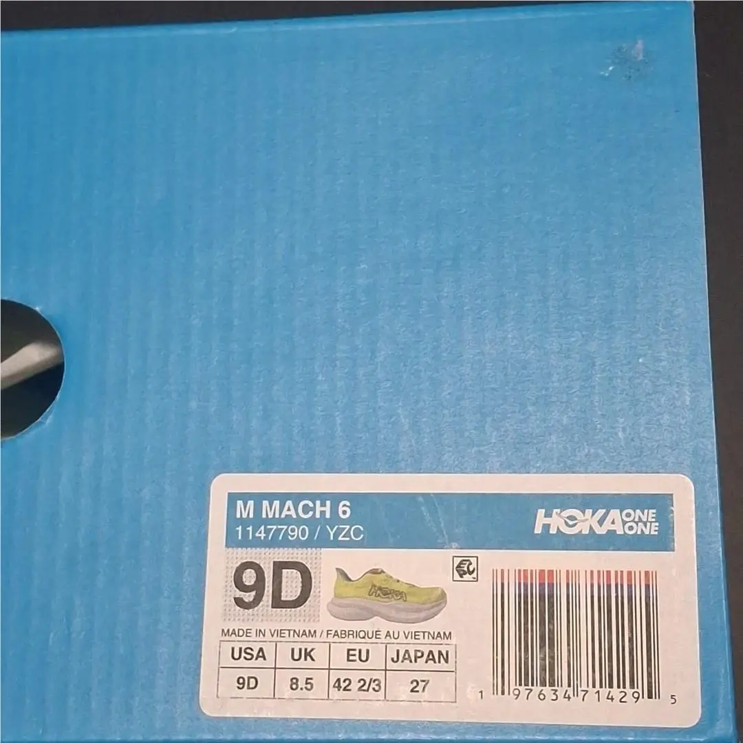 Hoka shoes - Hoka One One Mach 6 - Yellow 12