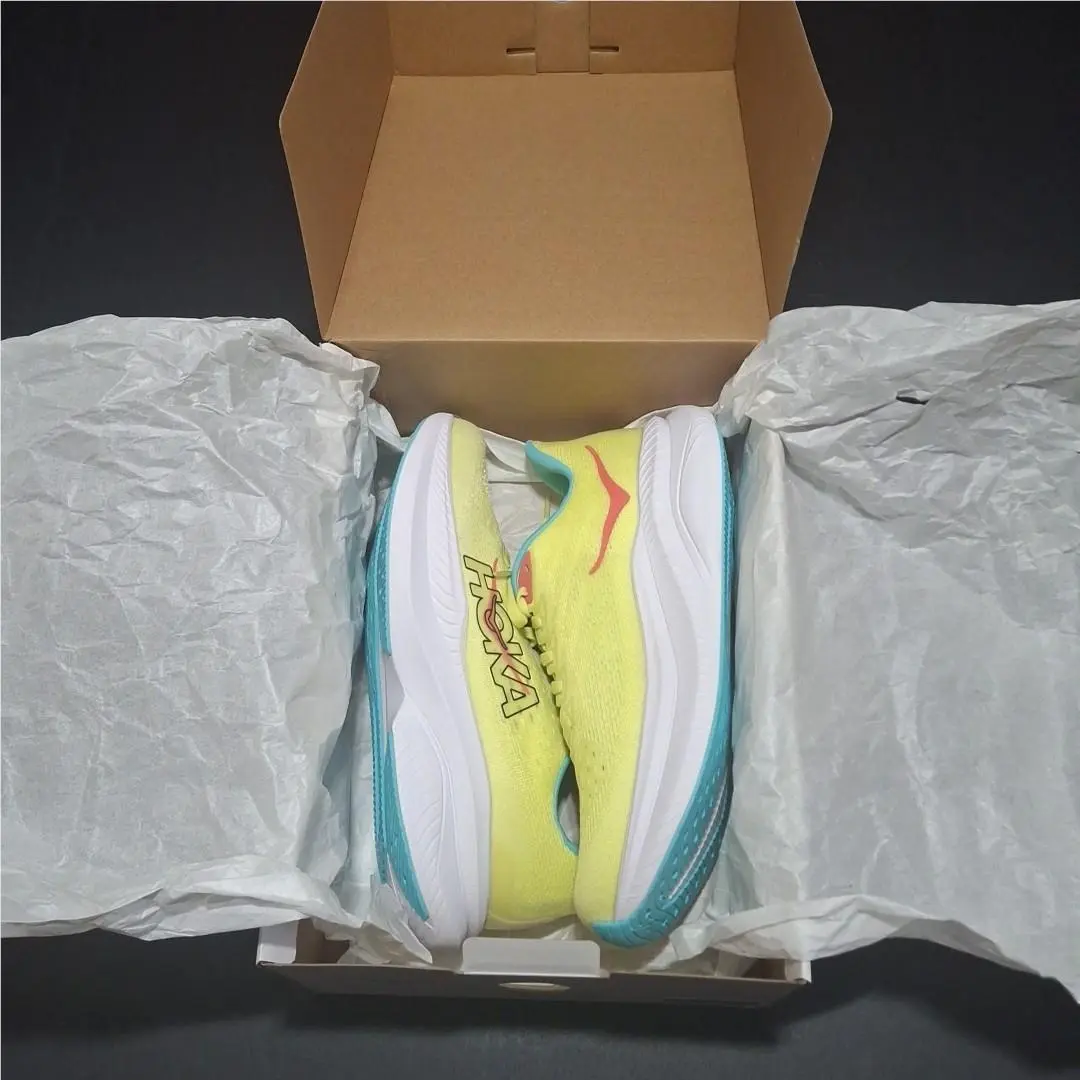 Hoka shoes - Hoka One One Mach 6 - Yellow 1