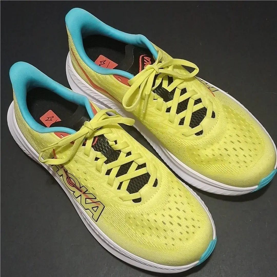 Hoka shoes - Hoka One One Mach 6 - Yellow 3