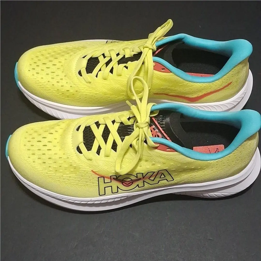 Hoka shoes - Hoka One One Mach 6 - Yellow 5