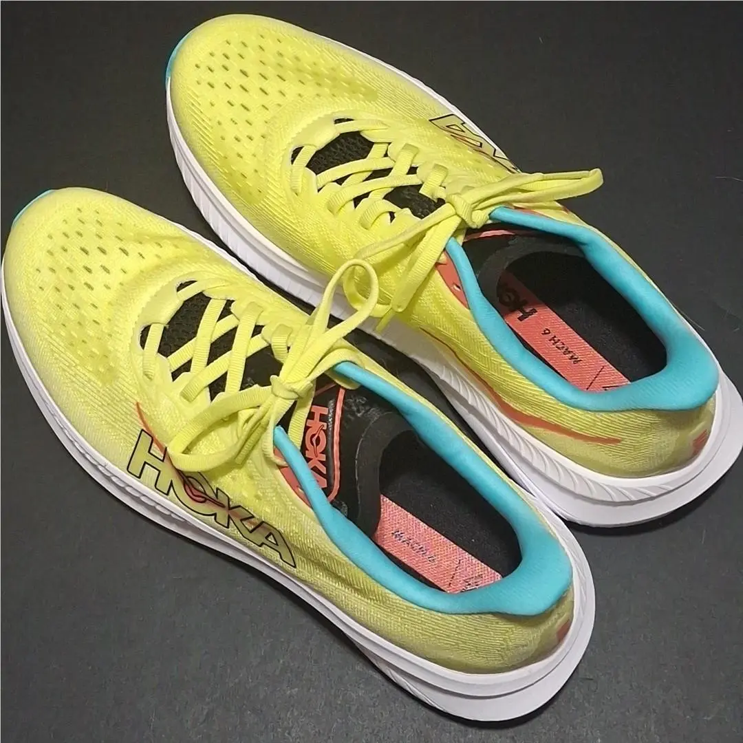 Hoka shoes - Hoka One One Mach 6 - Yellow 6