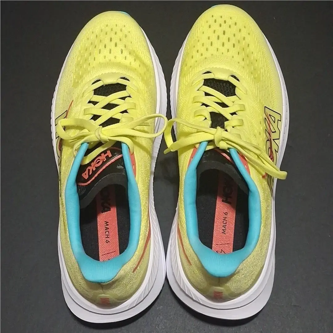 Hoka shoes - Hoka One One Mach 6 - Yellow 7