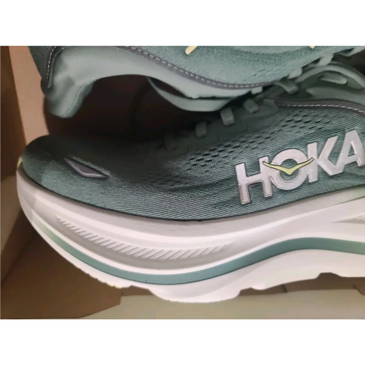 Hoka shoes - Hoka One One Bondi - One One Bondi - 1162011-SNTF - Green 2