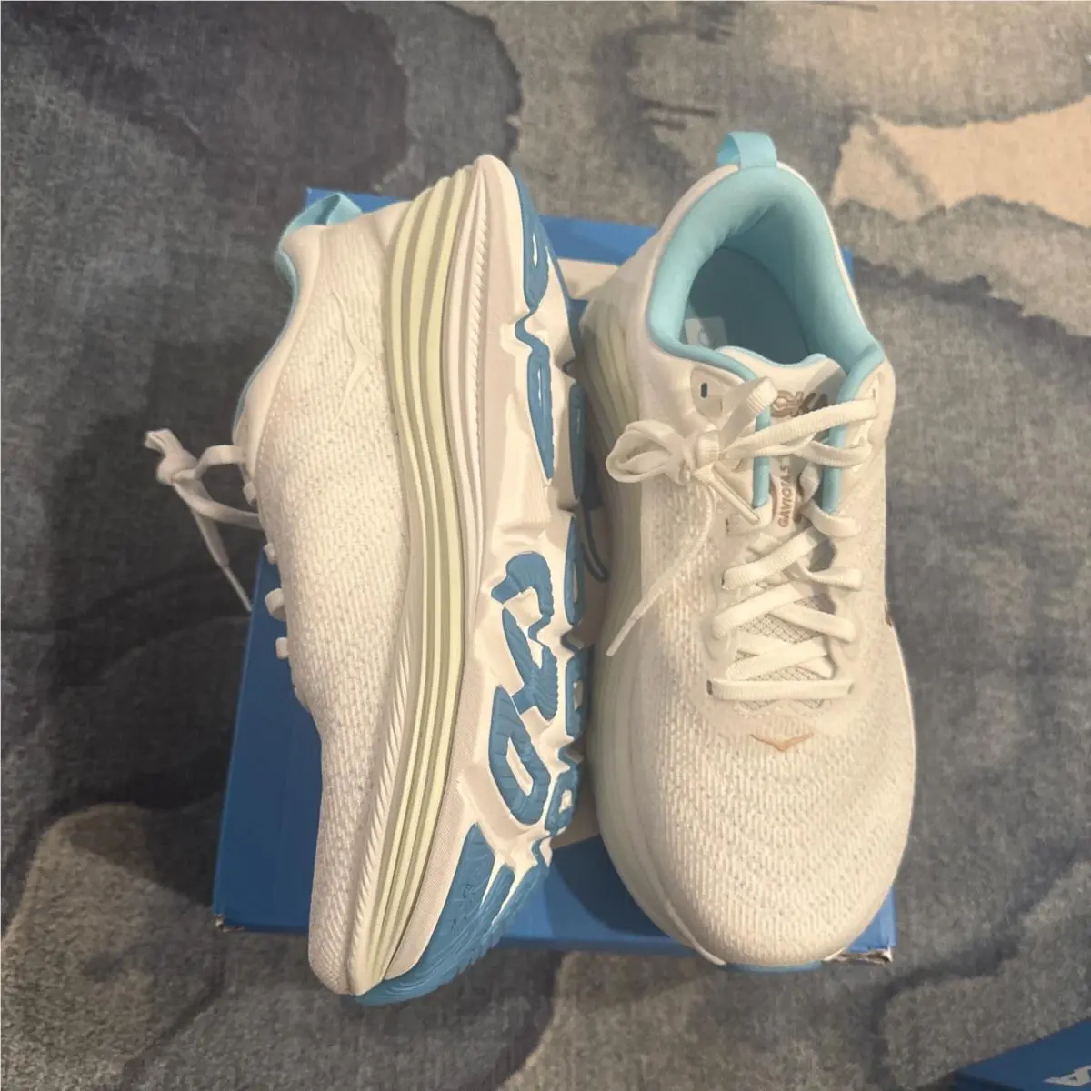 Hoka shoes - Hoka One One Gaviota 5 - 1134235 - Frost/Rose Gold 11