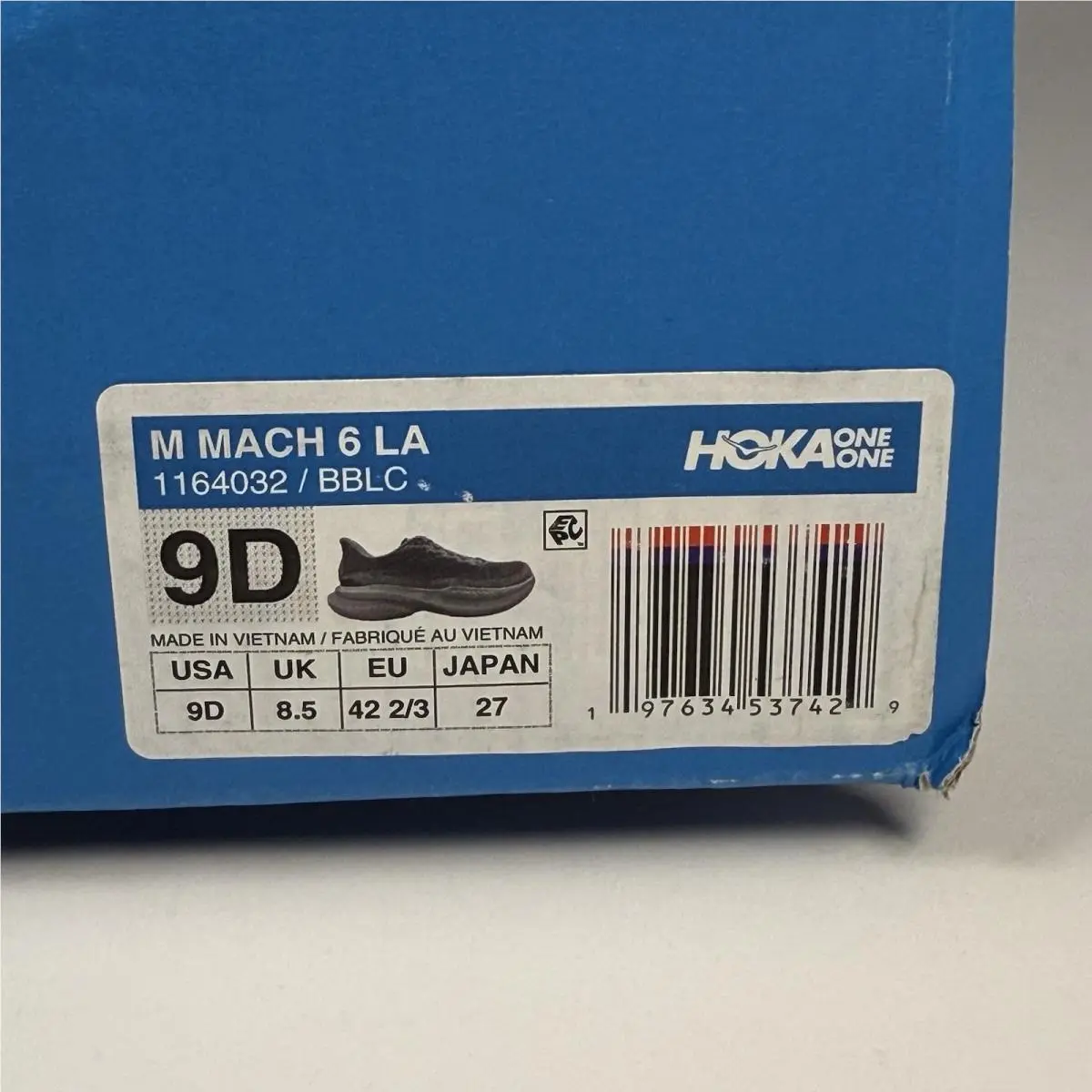 Hoka shoes - Mach 6 LA - Mach - 1164032-BBLC - Black 11