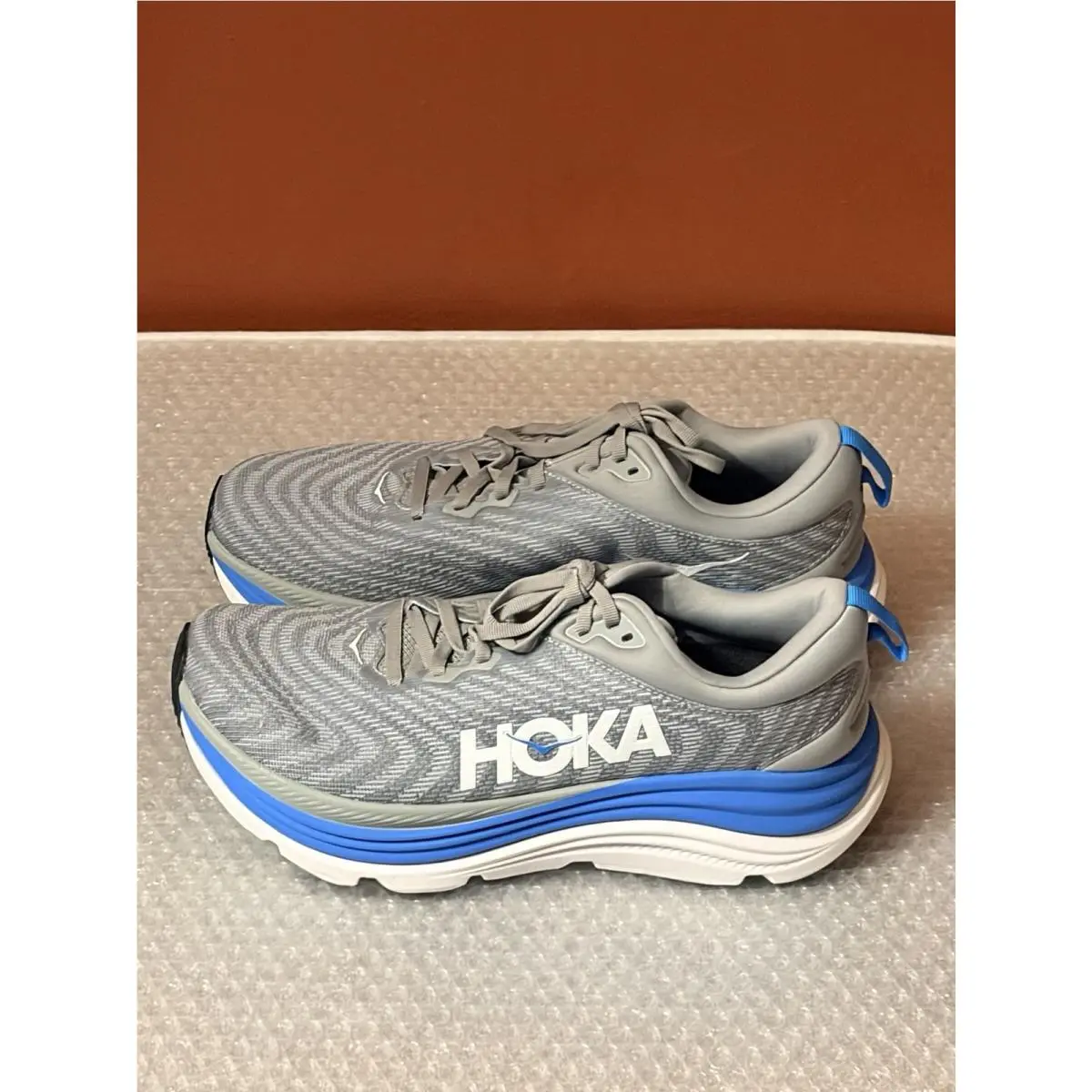 Hoka shoes - Hoka One One Gaviota 5 - 1127929 - Gray/Blue (UPC: 0196565553232) 2