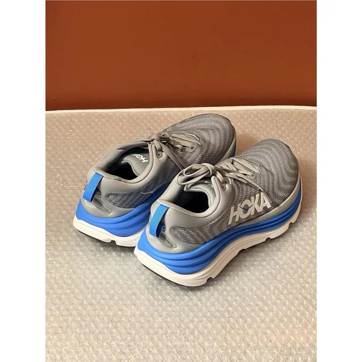 Hoka shoes - Hoka One One Gaviota 5 - 1127929 - Gray/Blue (UPC: 0196565553232) 4