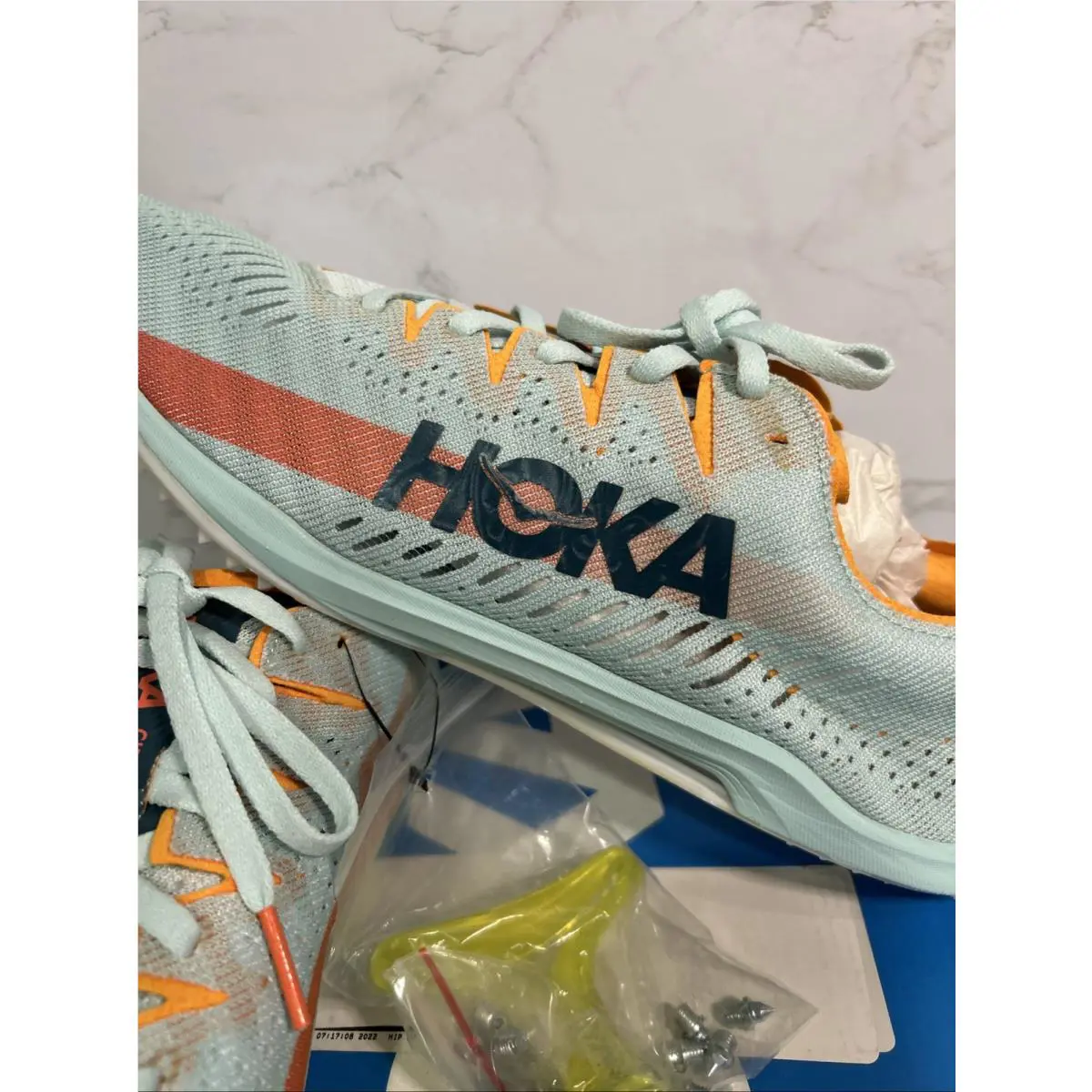 Hoka shoes - Hoka One One Cielo X - 1123151 - Blue (UPC: 0195719204884) 2