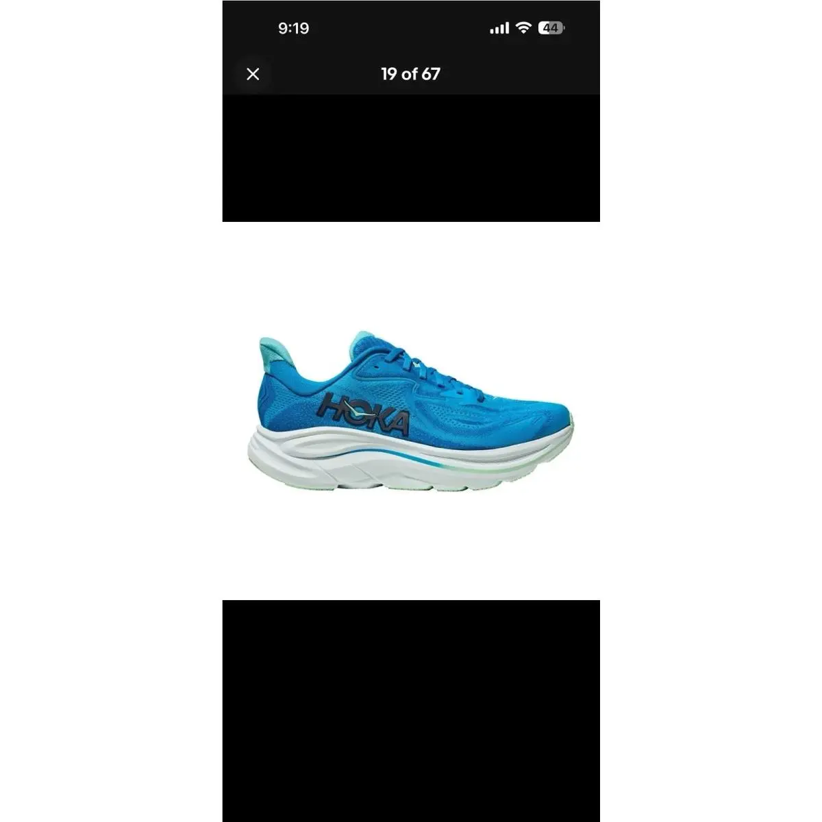 Hoka shoes - Hoka One One Clifton 10 - 1162030-HSK - Blue (UPC: 0197634749730) 4