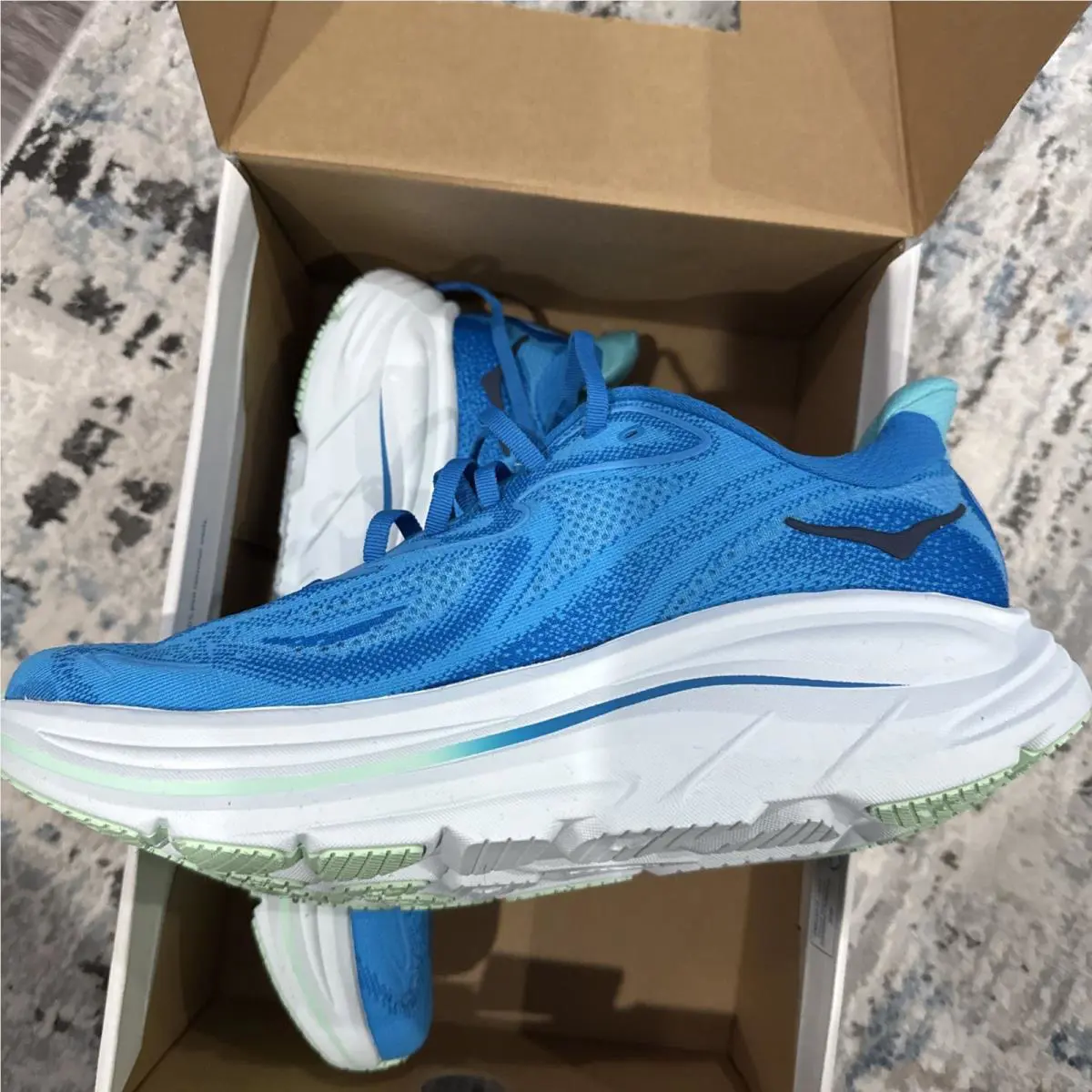 Hoka shoes - Hoka One One Clifton 10 - 1162030-HSK - Blue (UPC: 0197634749754) 3