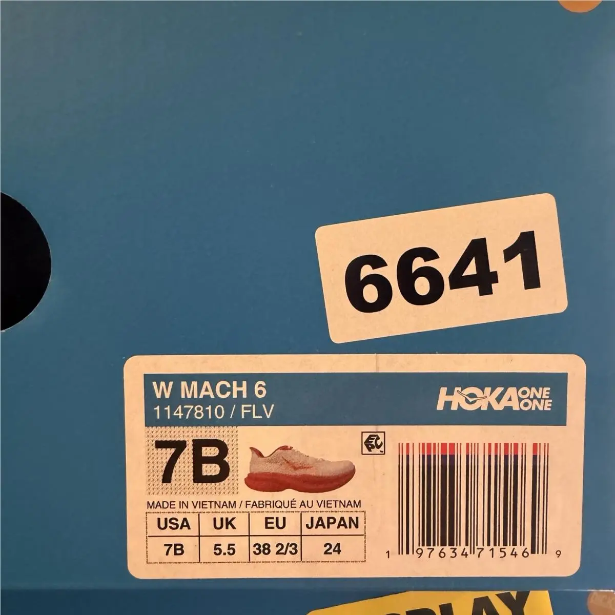 Hoka shoes - Hoka One One Mach - One One Mach - 1147810 - Ivory (UPC: 197634101149) 8