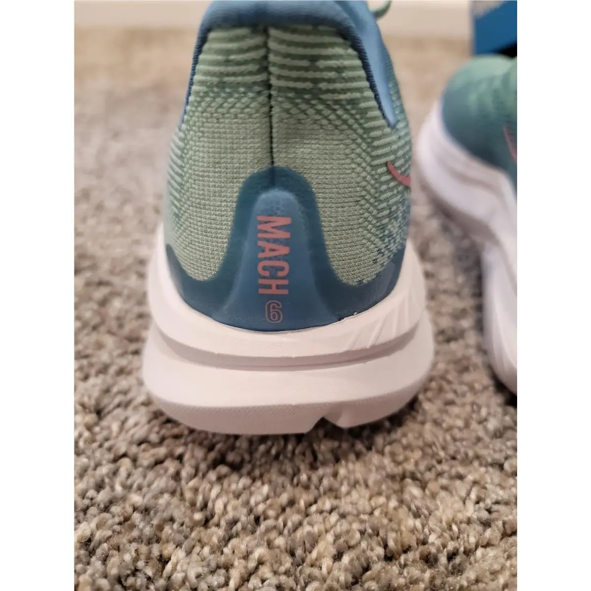 Hoka shoes - Hoka One One HOKA Mach 6 Wide - 1147810 - Blue (UPC: 198605137549) 4