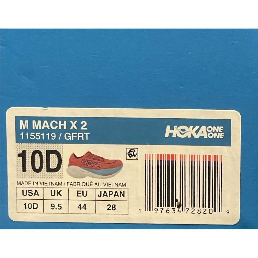 Hoka shoes - Hoka One One Mach X - Red 6