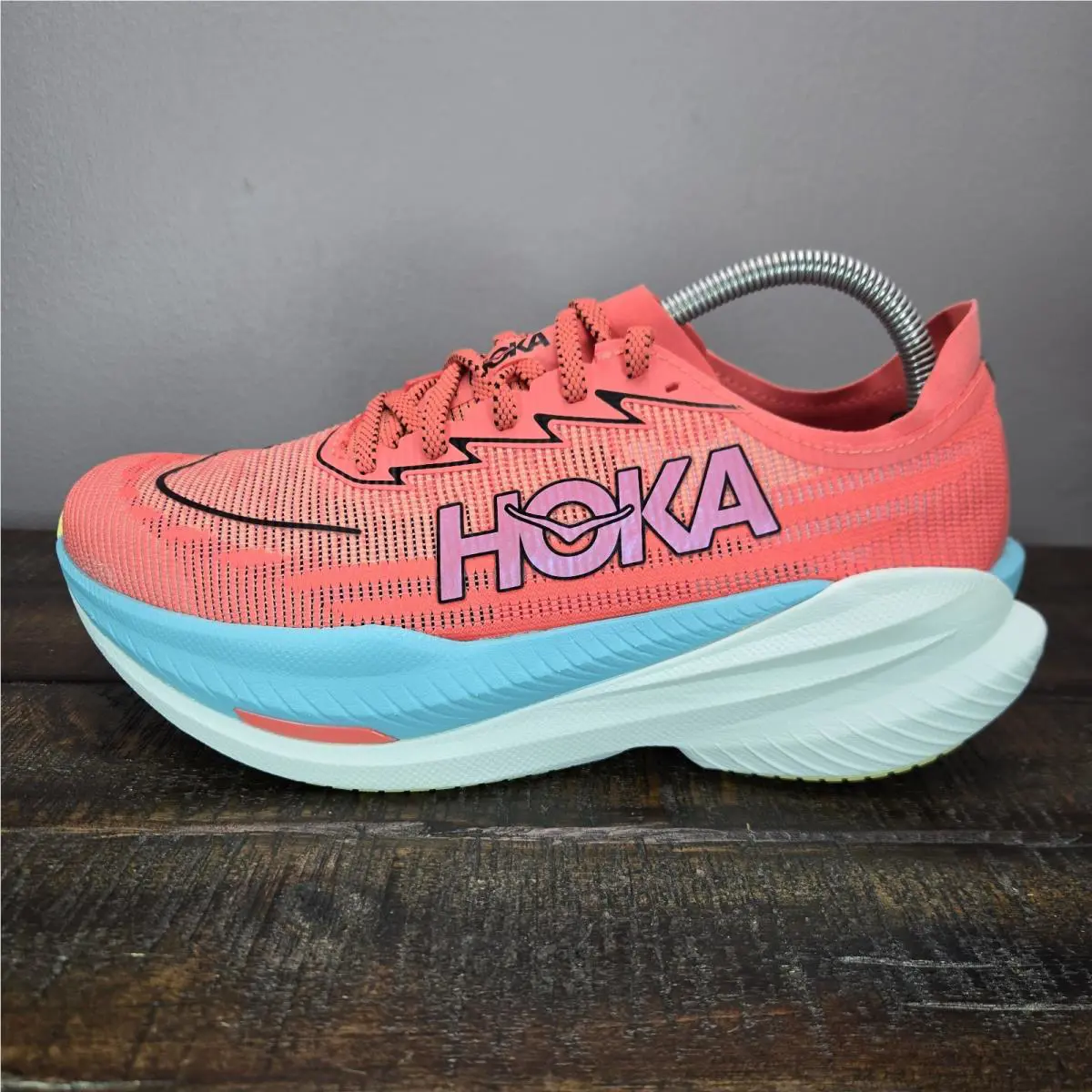 Hoka shoes - Hoka One One Mach X - 1155119 GRFT - Red 5