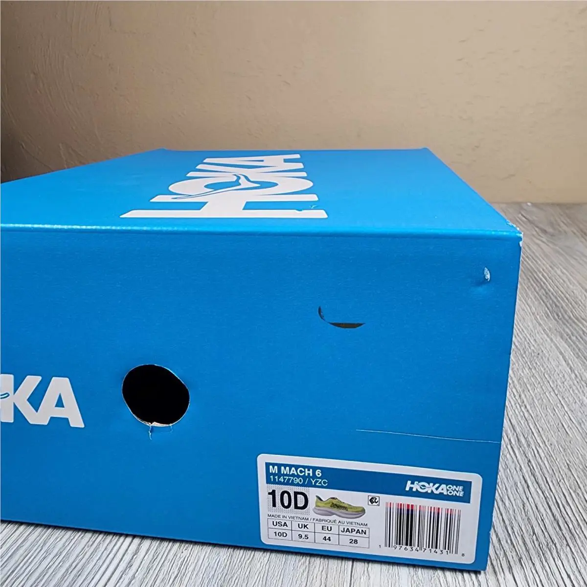 Hoka shoes - Hoka One One Mach 6 - Yellow 5