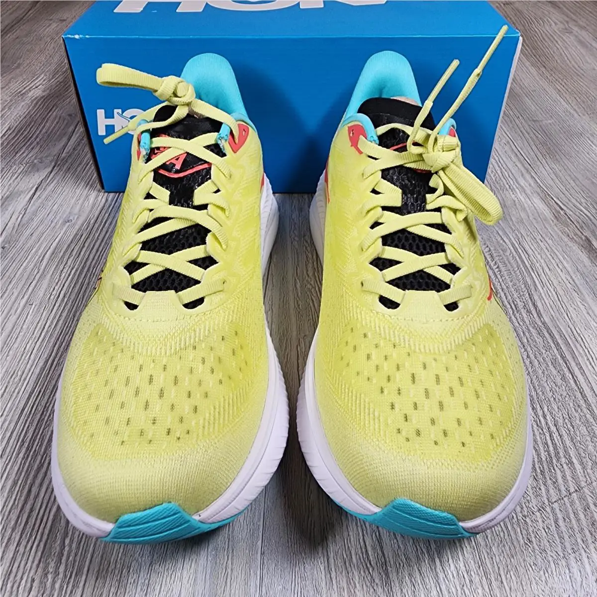 Hoka shoes - Hoka One One Mach 6 - Yellow 1