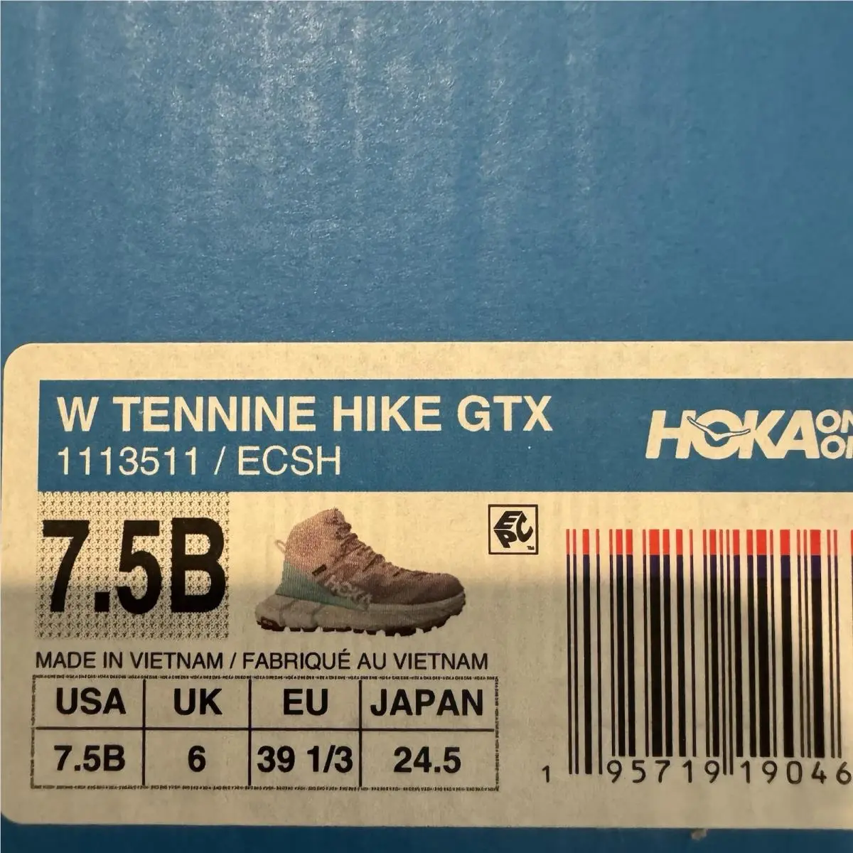 Hoka shoes - Hoka One TenNine Hike GTX - 1113511-ECSH - Purple 7